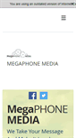 Mobile Screenshot of megaphone-media.com